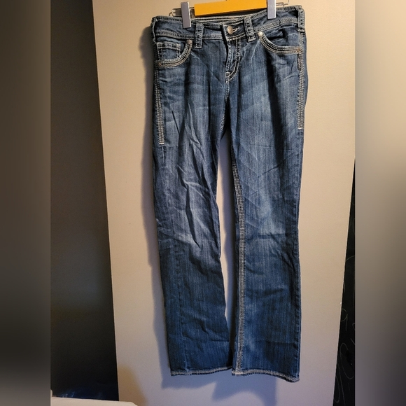 Silver Jean's suki Size 29x33 - Picture 2 of 4
